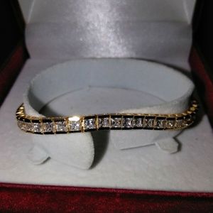 14 kt gold over sterling silver